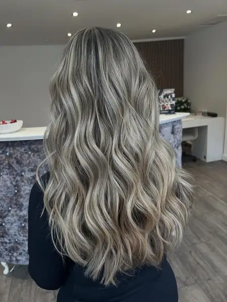 Balayage detail